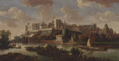 Windsor Castle Seen from the Thames by Unbekannt Unbekannt